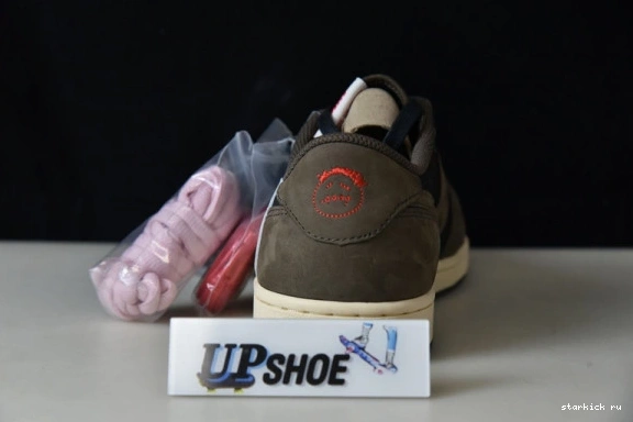 SP Scott Jordan Mocha 1 Retro Low CQ4277-001 OG Travis 0805